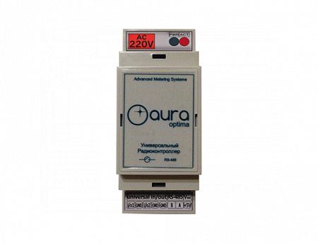 LPWAN радиоконтроллер AURA Optima DIN-230-485